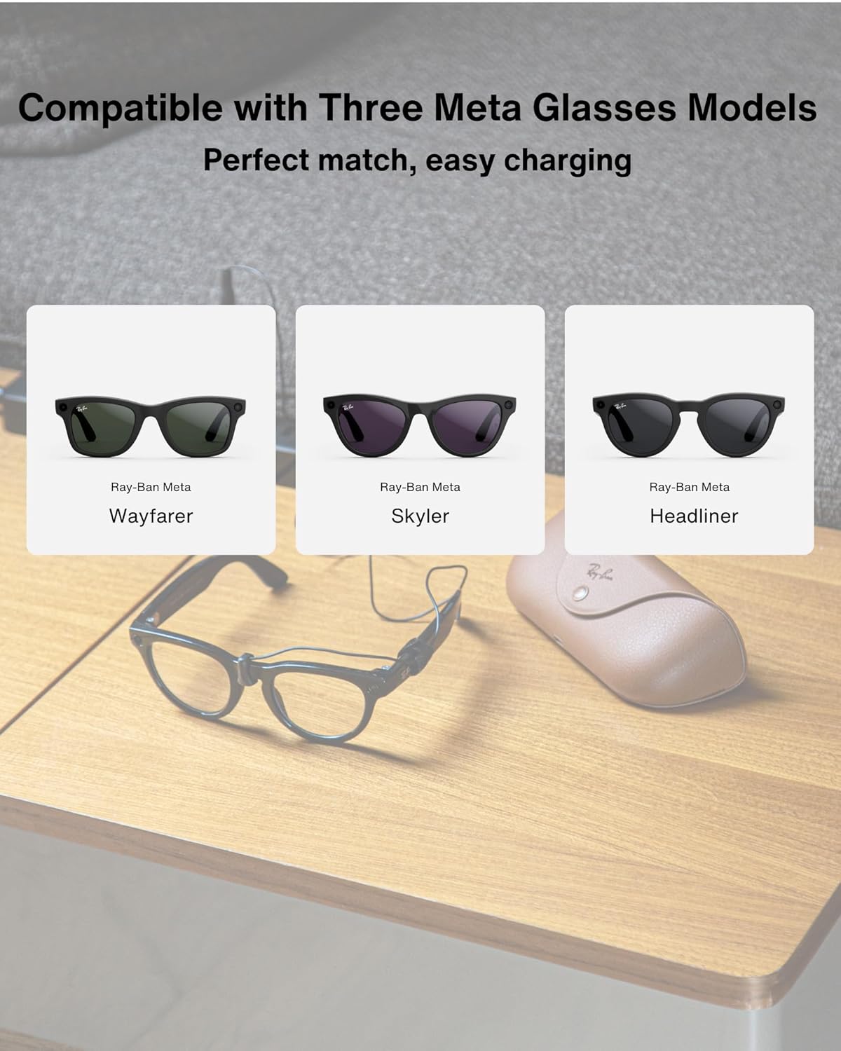USB-C Charging Cable for RayBan Meta Glasses