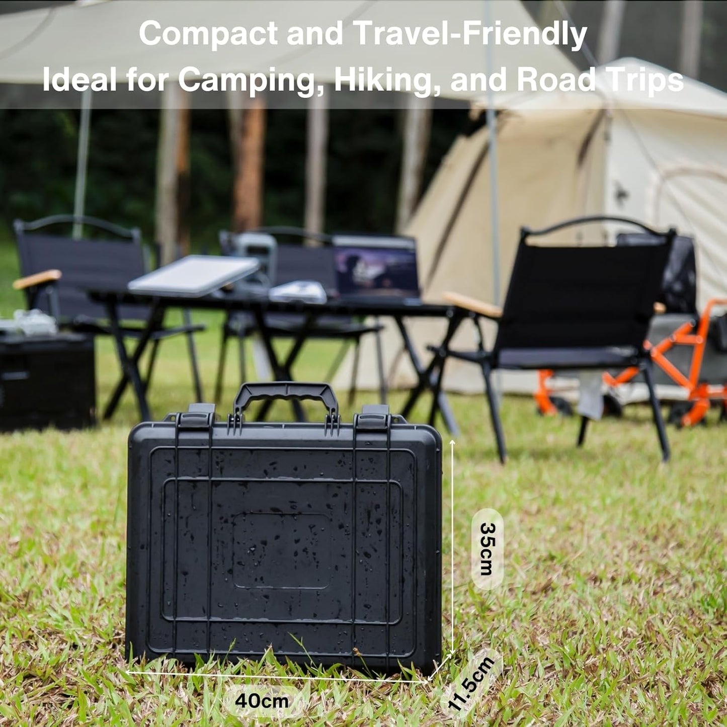 Protective Hard Storage Case for Starlink Mini with Foam Padding