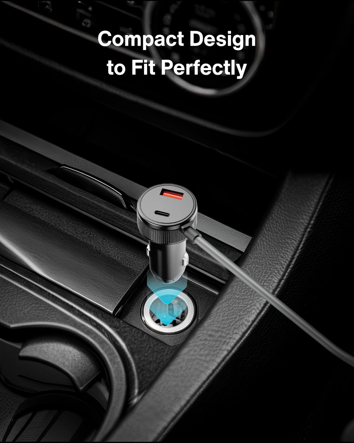 Car Charger Cable for Starlink Mini with Display