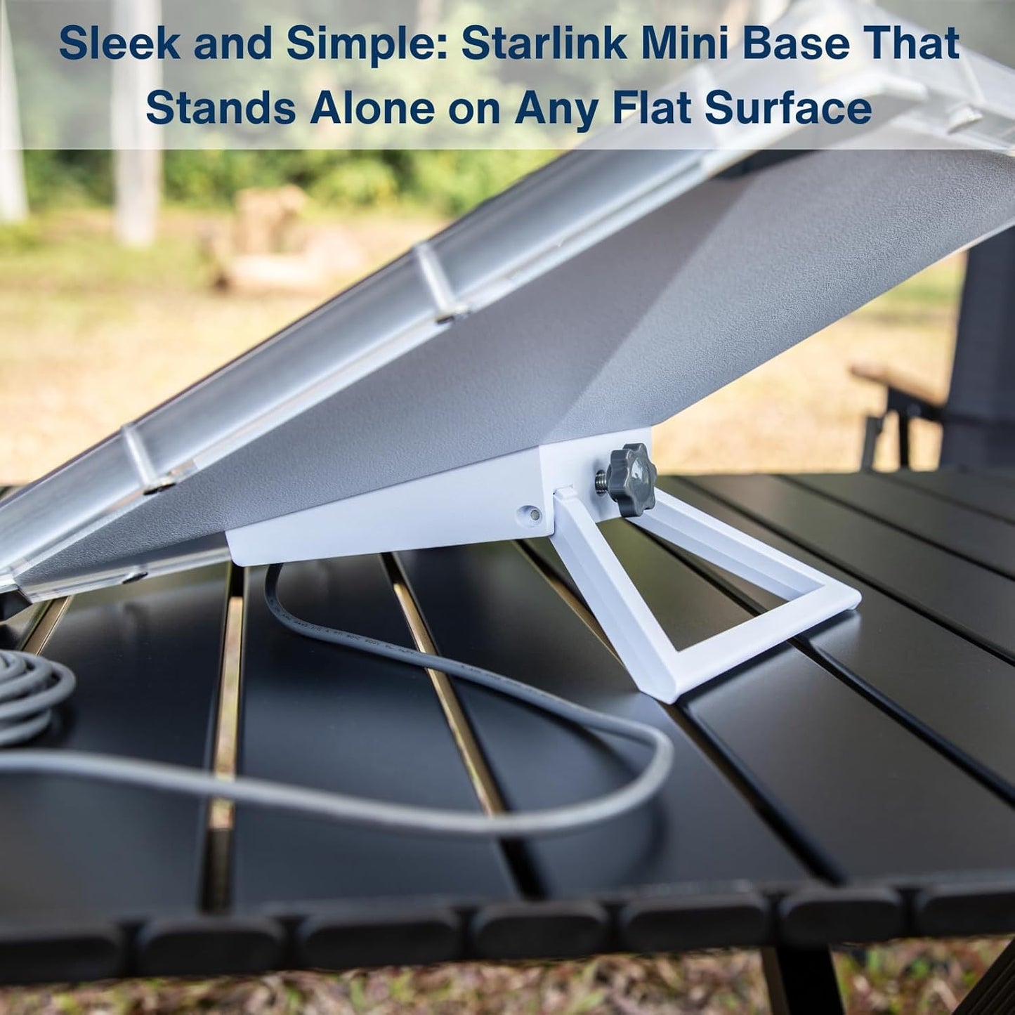 Multi-Functional Pipe Adapter Mount for Starlink Mini