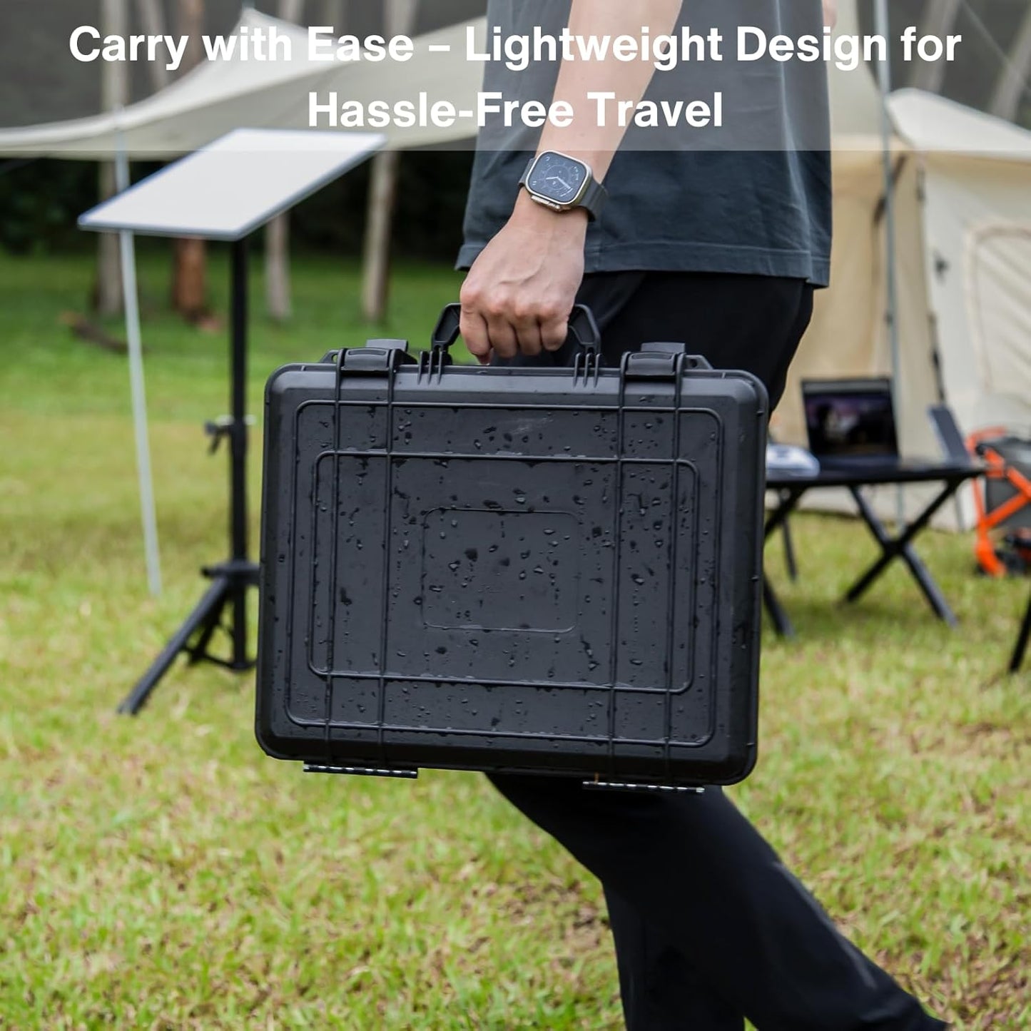 Protective Hard Storage Case for Starlink Mini with Foam Padding