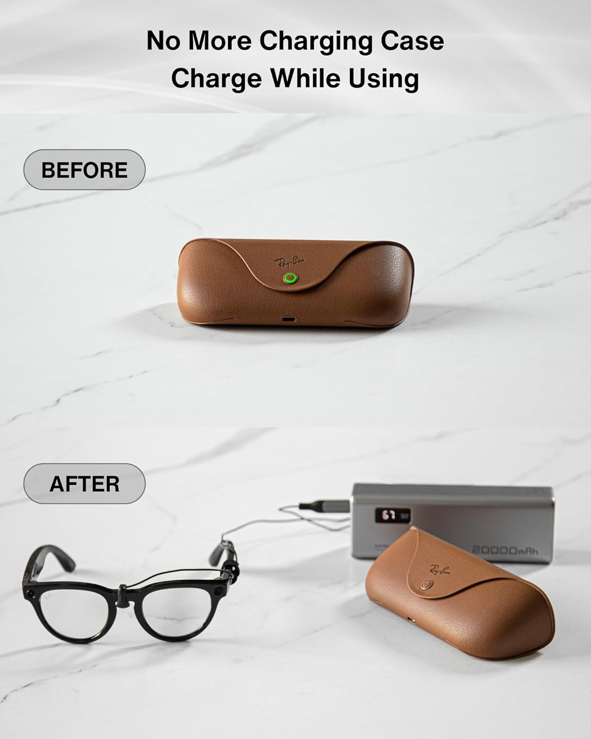 USB-C Charging Cable for RayBan Meta Glasses