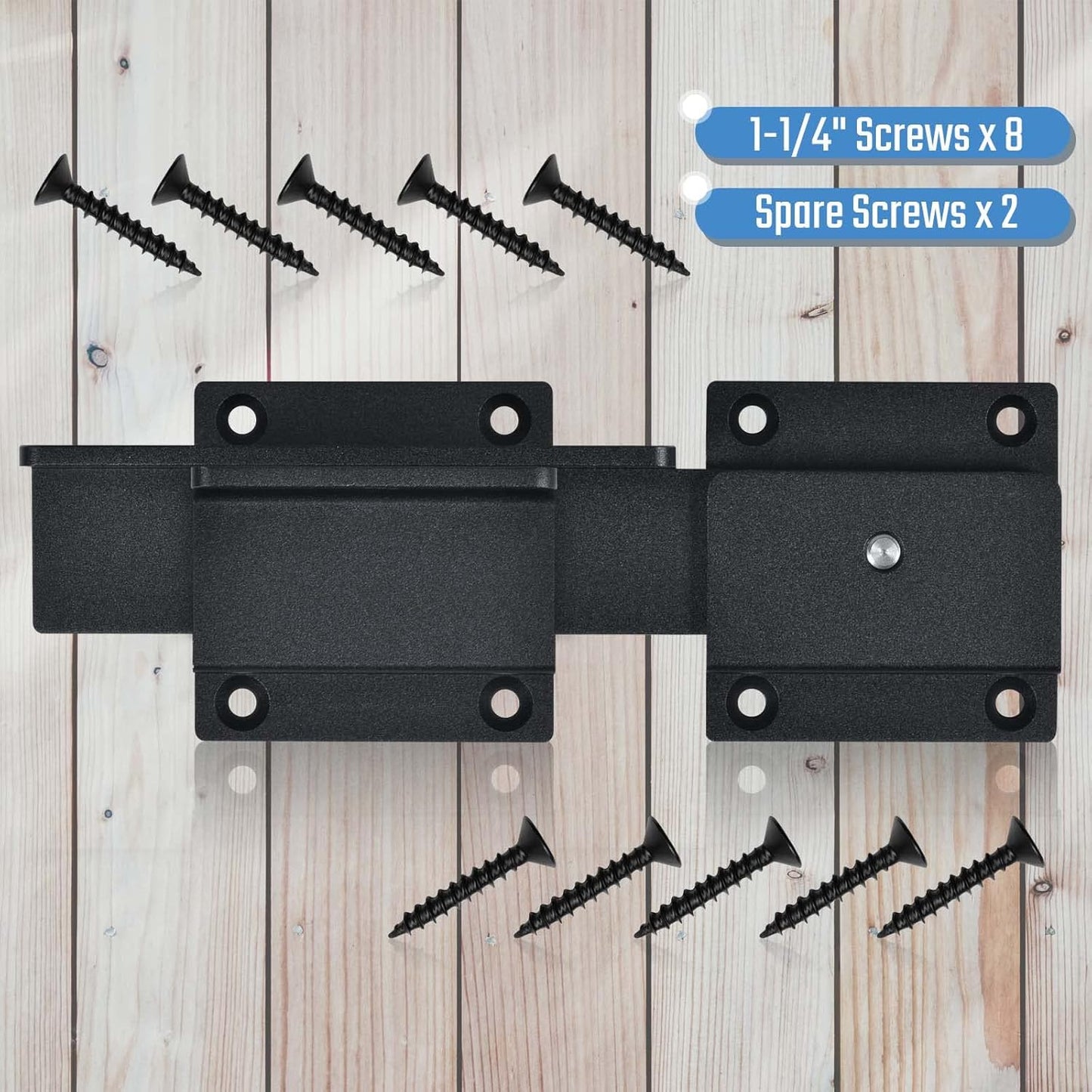3.5mm Flip Gate Latch Lock with Padlock Hole