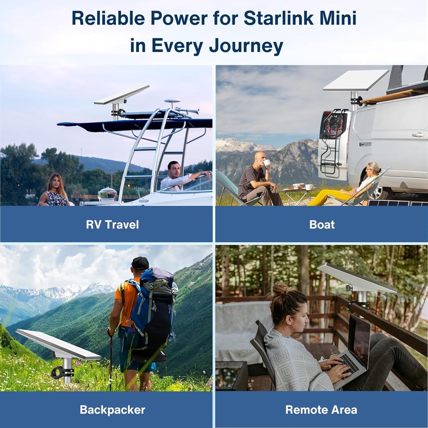 DC to USB-C Power Cable for Starlink Mini
