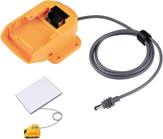 Battery Powered Charger for Starlink Mini Compatible with DeWalt Batteries