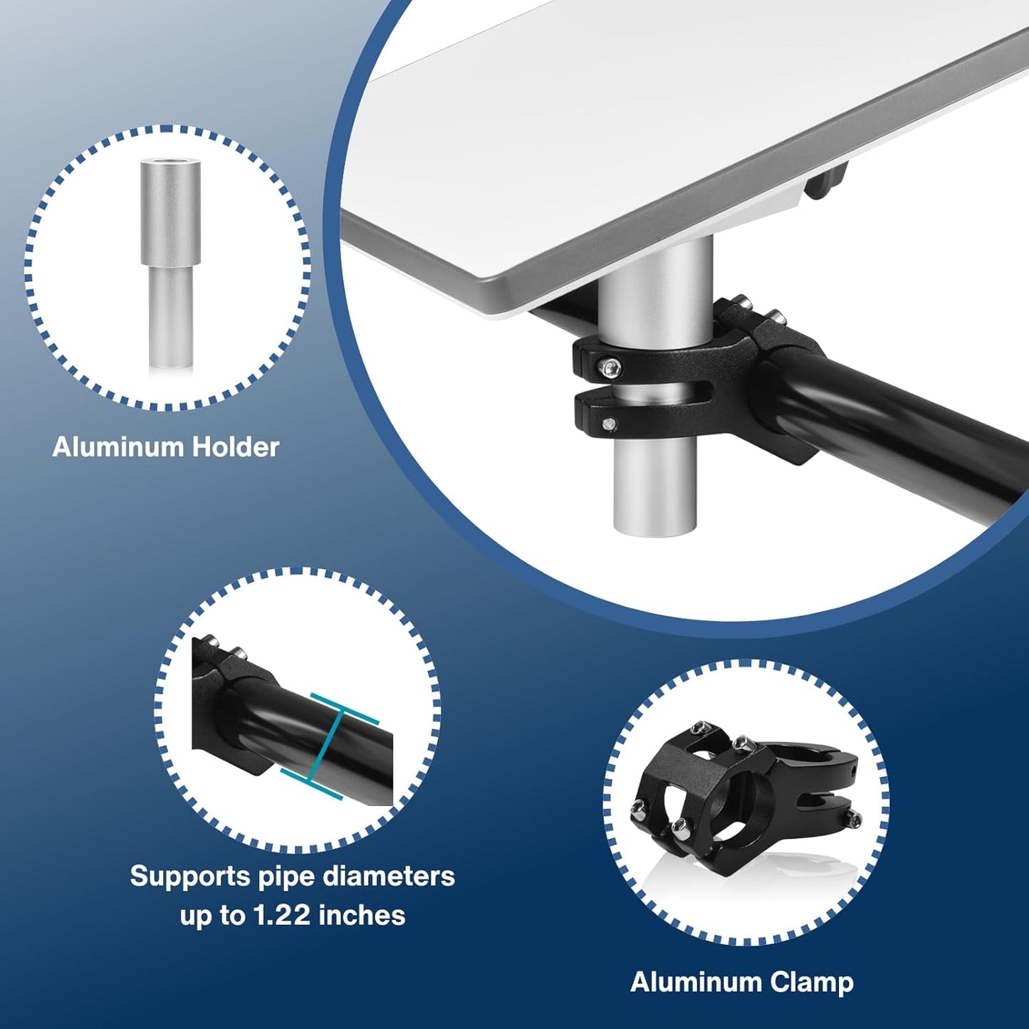 Adjustable RV Mounting Kit for Starlink Mini