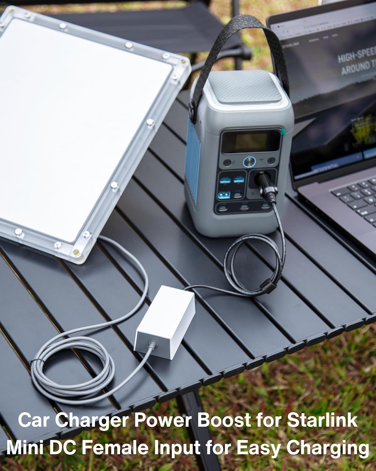 Car Charger to DC Female Adapter 60W Output for Starlink Mini