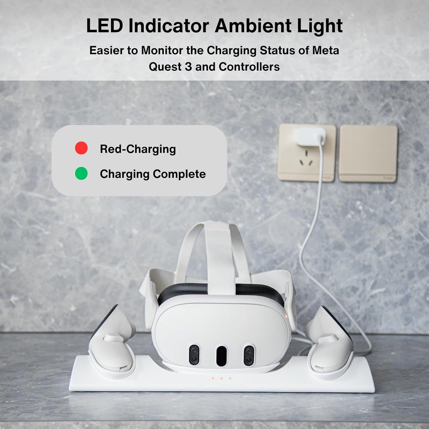 Charging Dock for Meta Quest 3