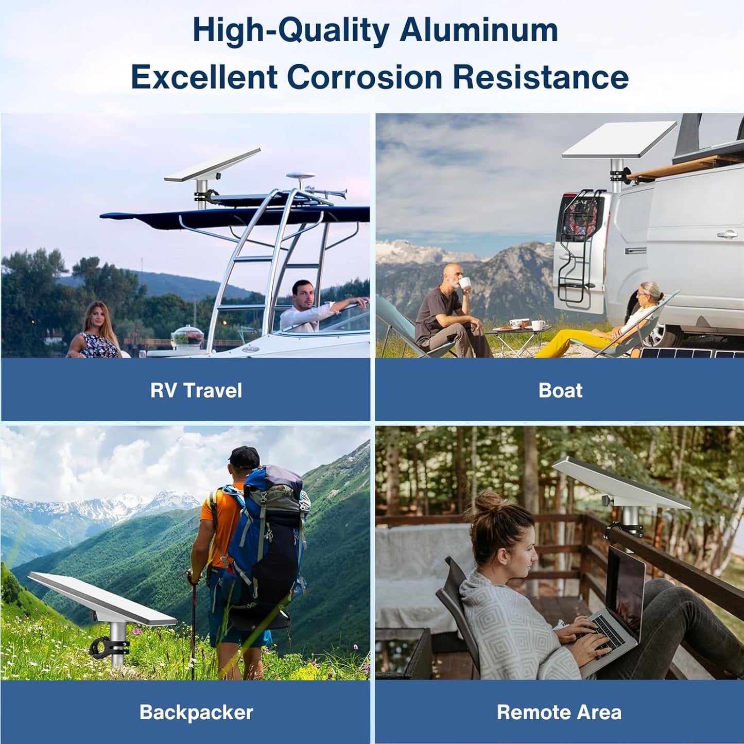 Adjustable RV Mounting Kit for Starlink Mini