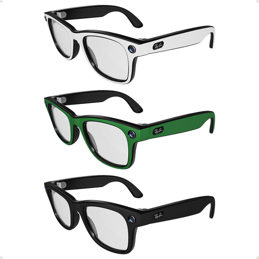 PC Frame Protector Sticker for Ray-Ban Meta Wayfarer Size M