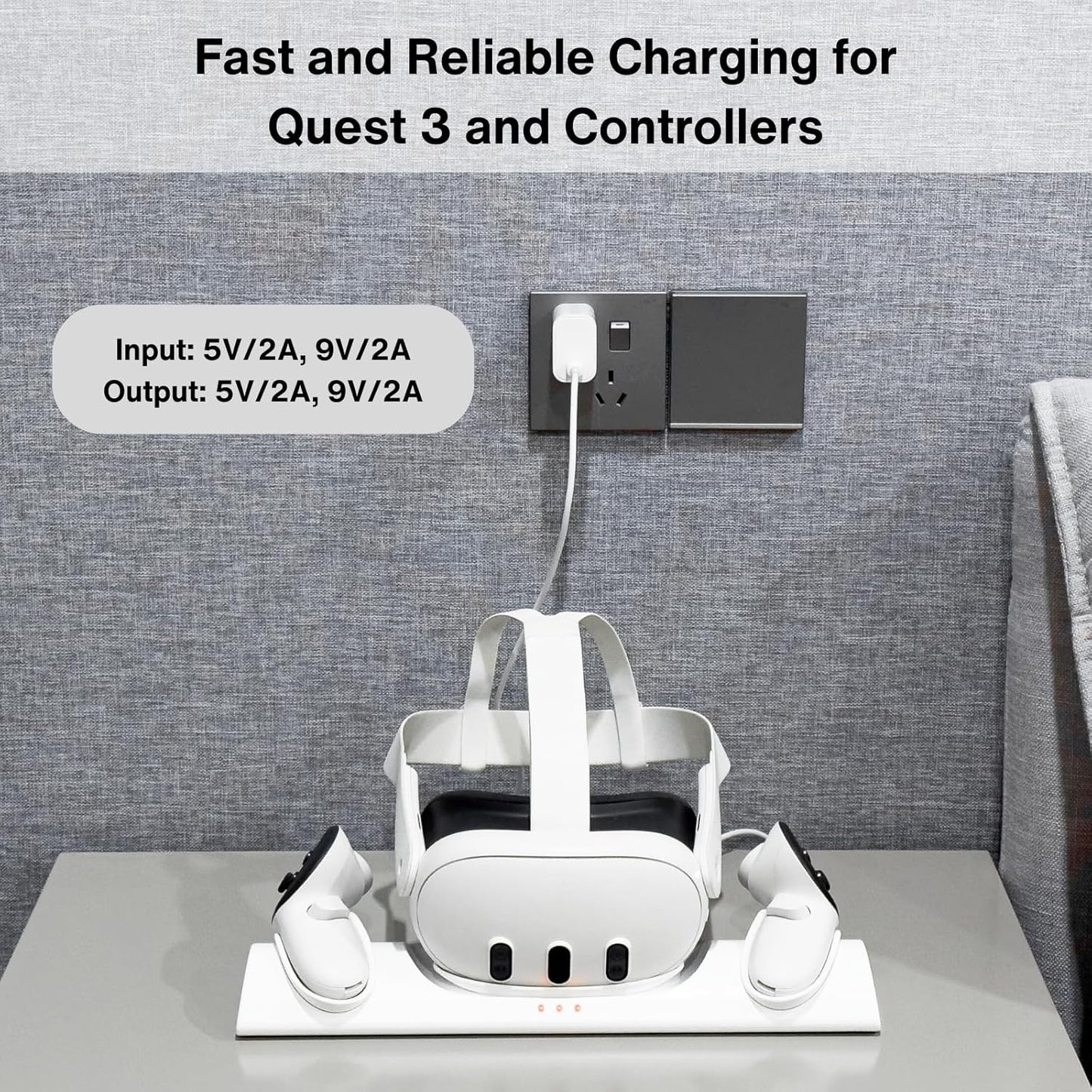 Charging Dock for Meta Quest 3