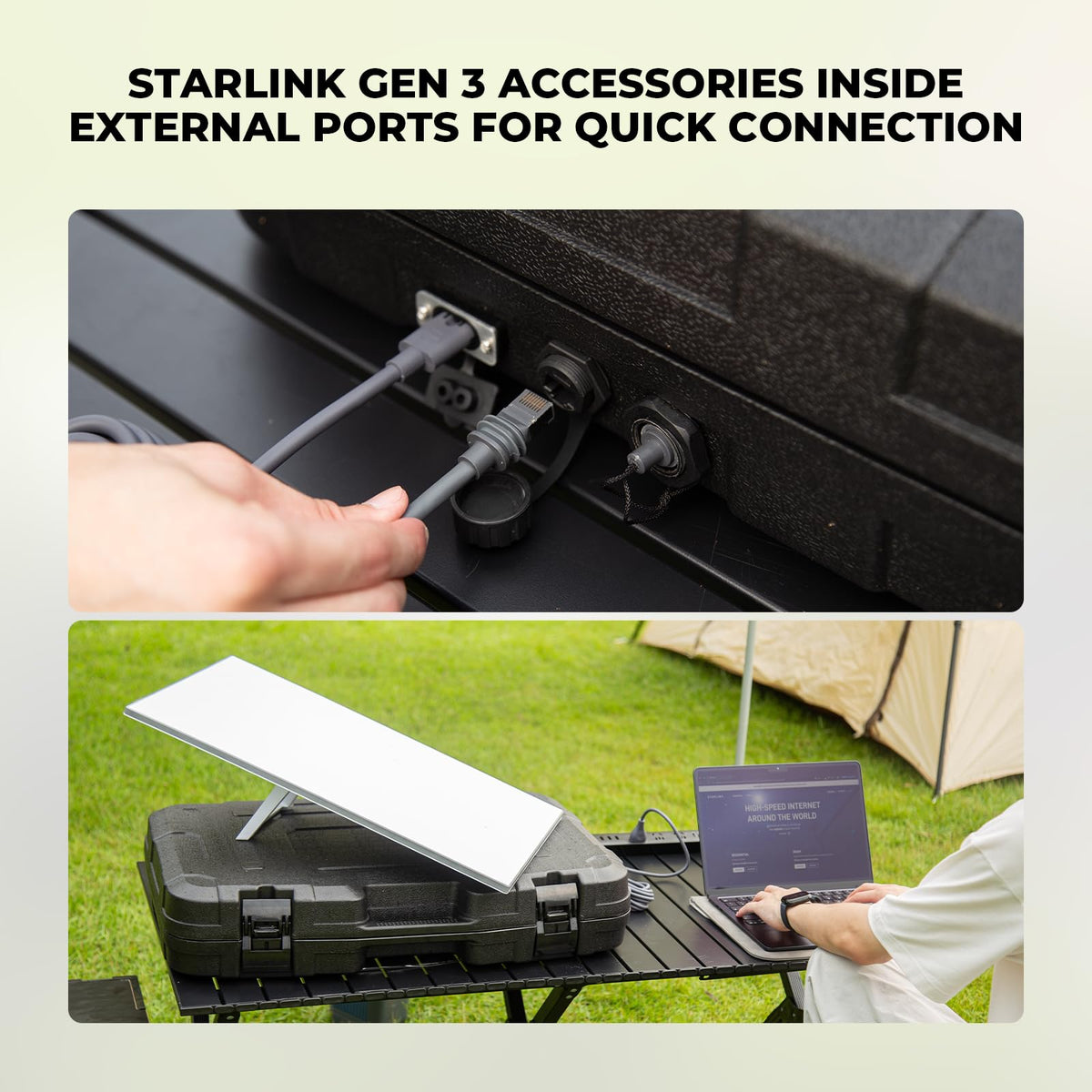 Case with 195W Power Supply for Starlink Standard Gen 3