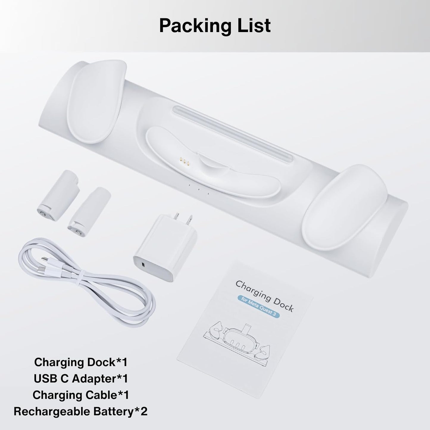 Charging Dock for Meta Quest 3